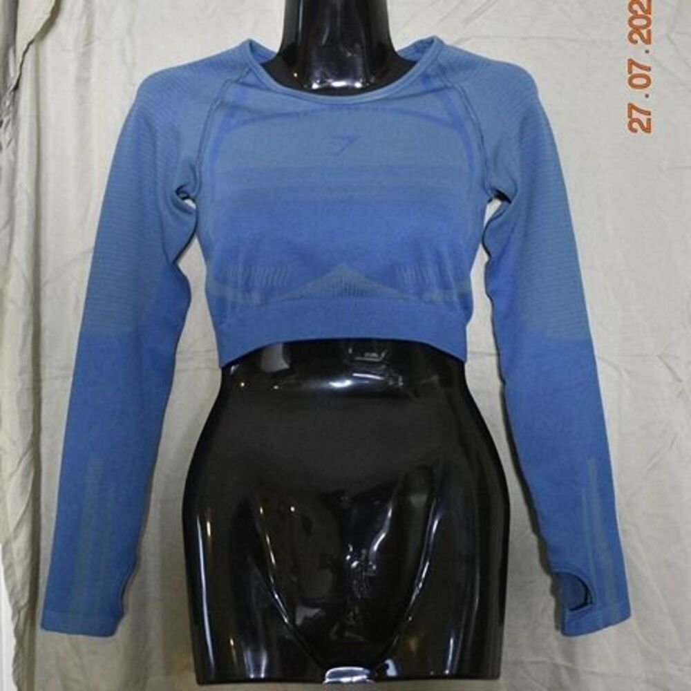 NWT Gymshark Long Sleeve Crop Top Women's Small